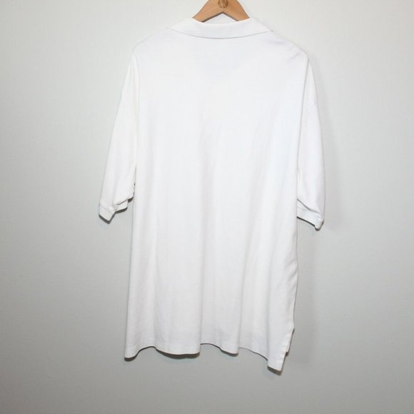 Polo Ralph Lauren Short Sleeve Polo Shirt White Men's Size XLT Long Tall H12335 - Picture 9 of 9